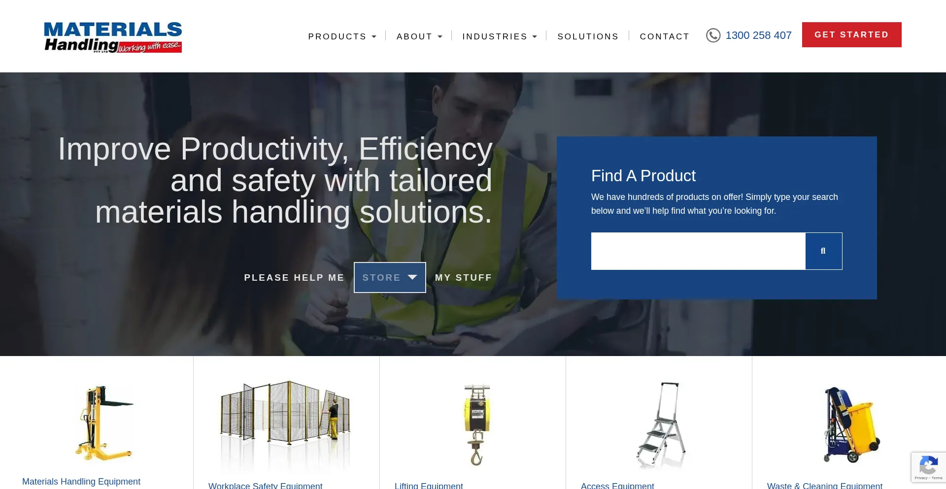 ¿És Seguro y Confiable Materialshandling.com.au?