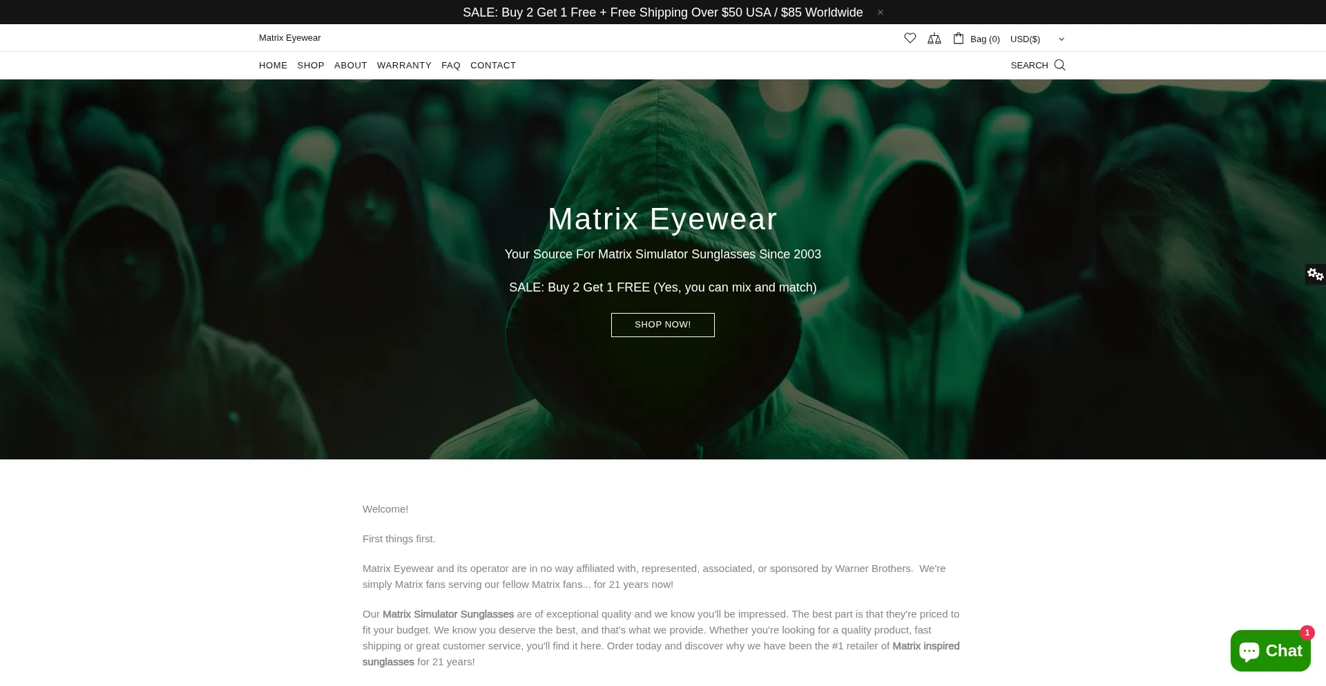 Matrixeyewear.com