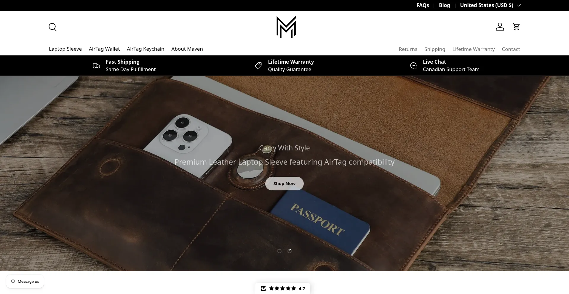 Mavenwallets.com