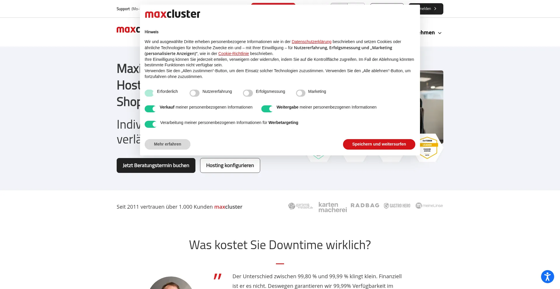 Maxcluster.de