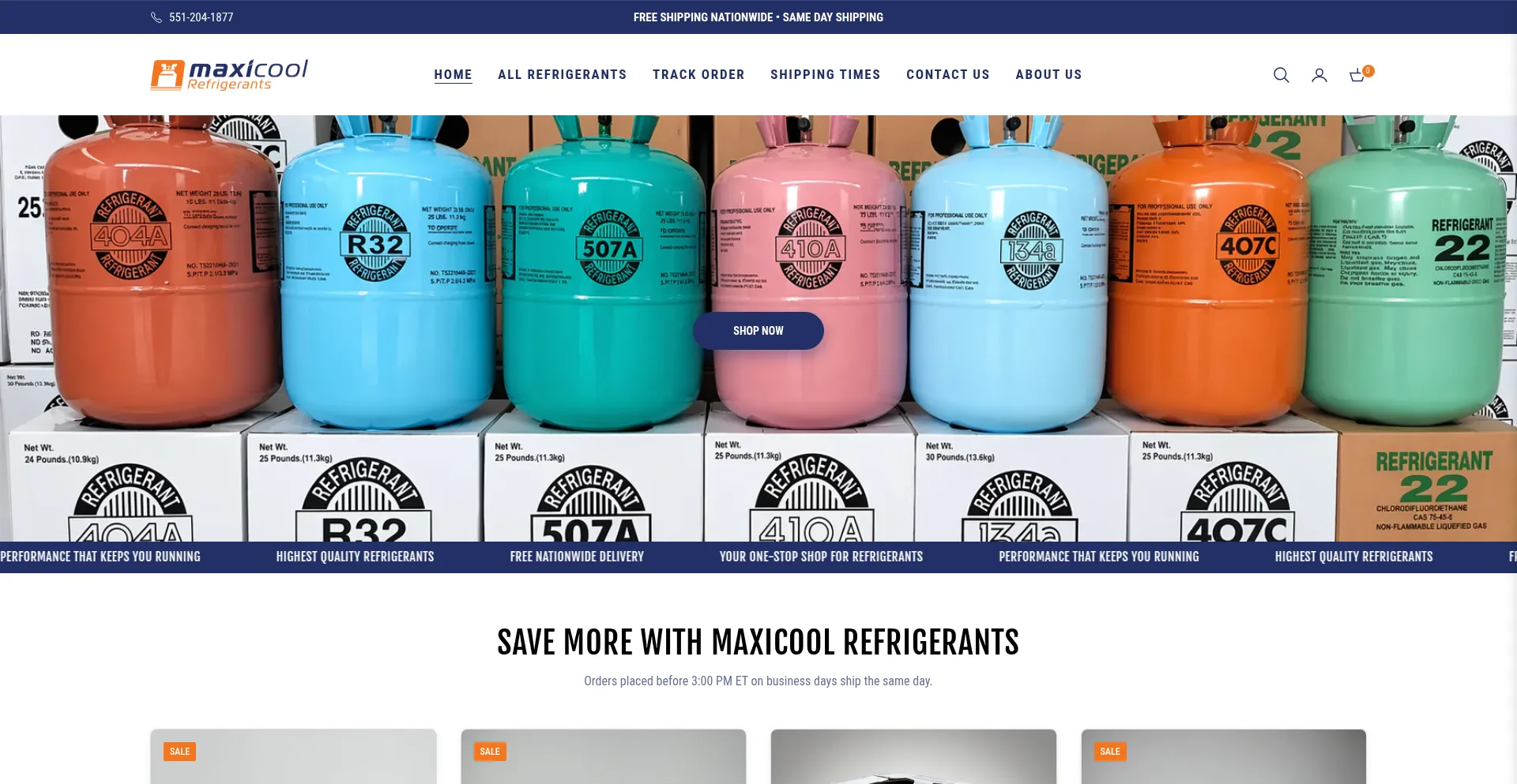 Maxicoolrefrigerants.com