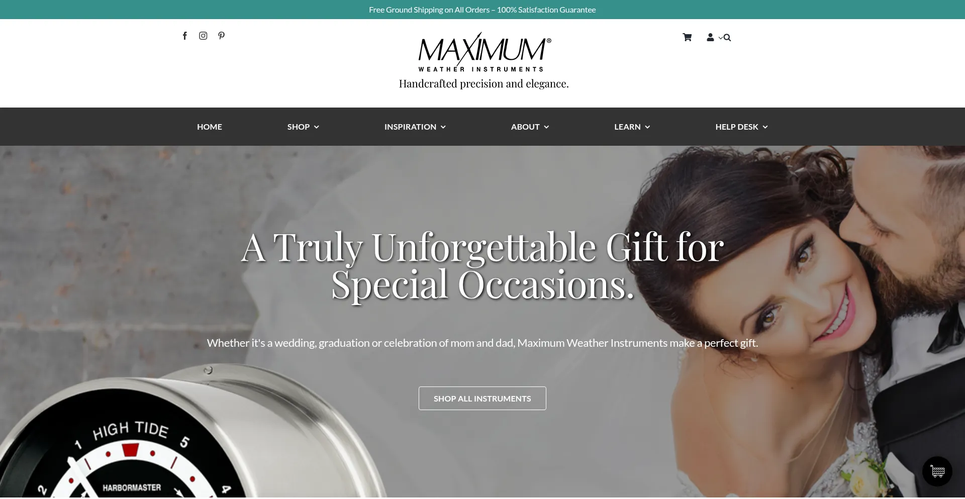 Website screenshot of Maximum-inc.com