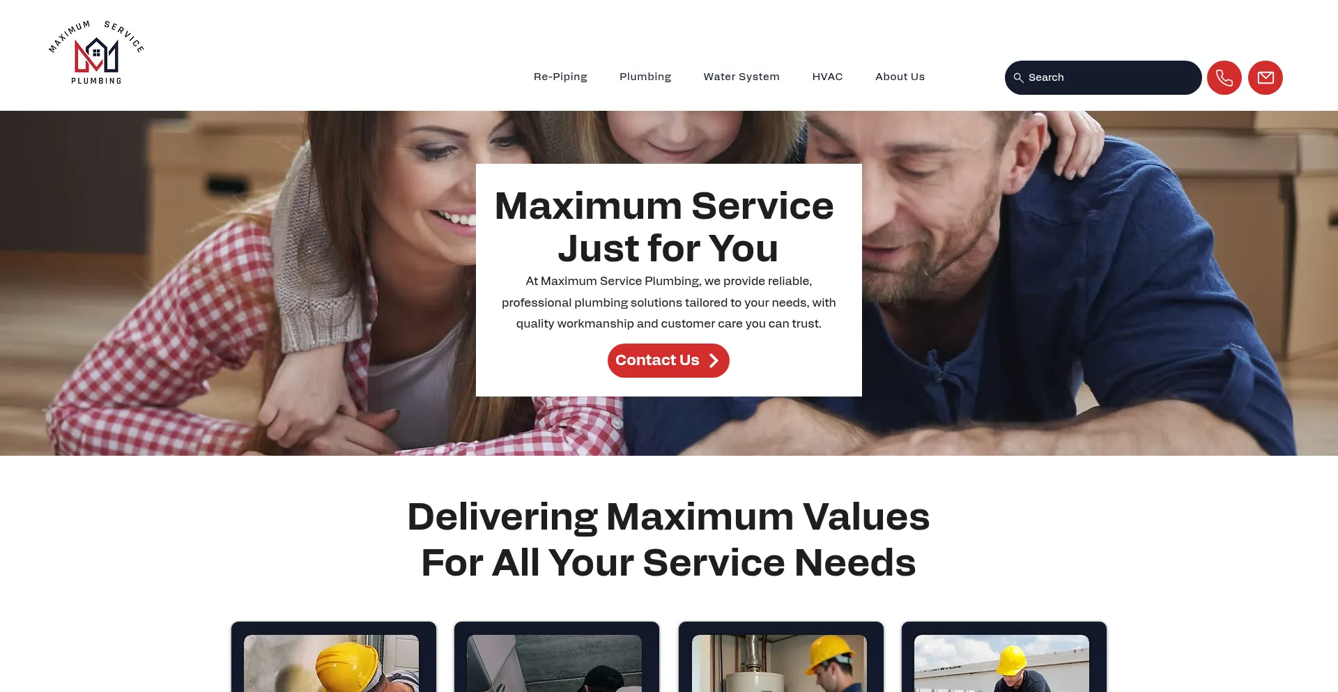 Maximumserviceplumbing.ca
