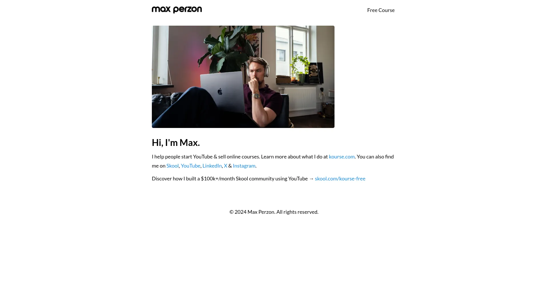 ¿És Seguro y Confiable Maxperzon.com?