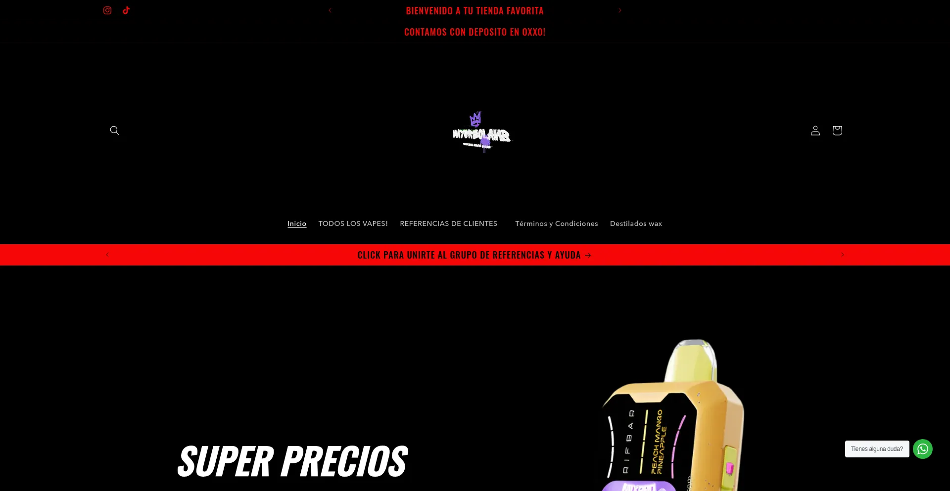 Website screenshot of Mayoreolamb.com