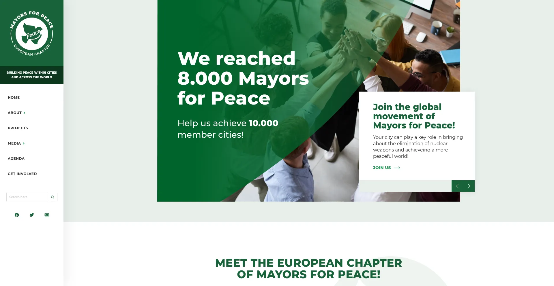Mayorsforpeace.eu