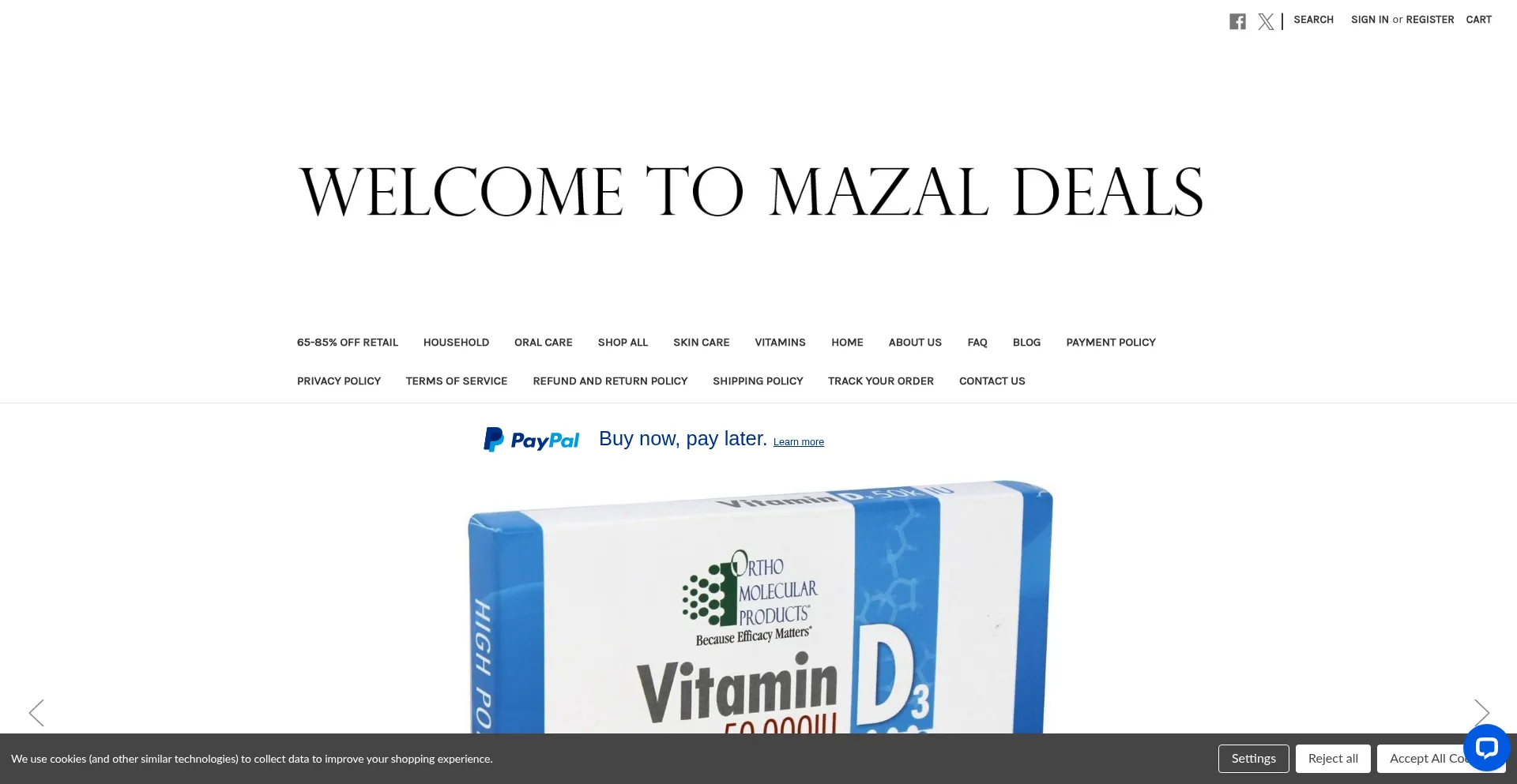 ¿És Seguro y Confiable Mazaldeals.com?