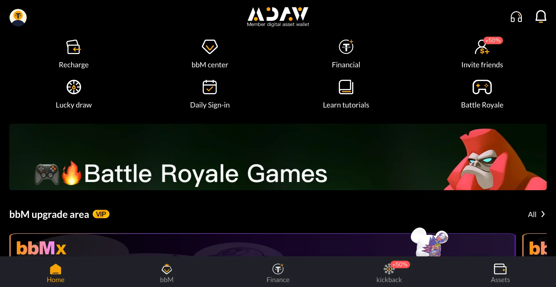 Website screenshot of Mdaw.io