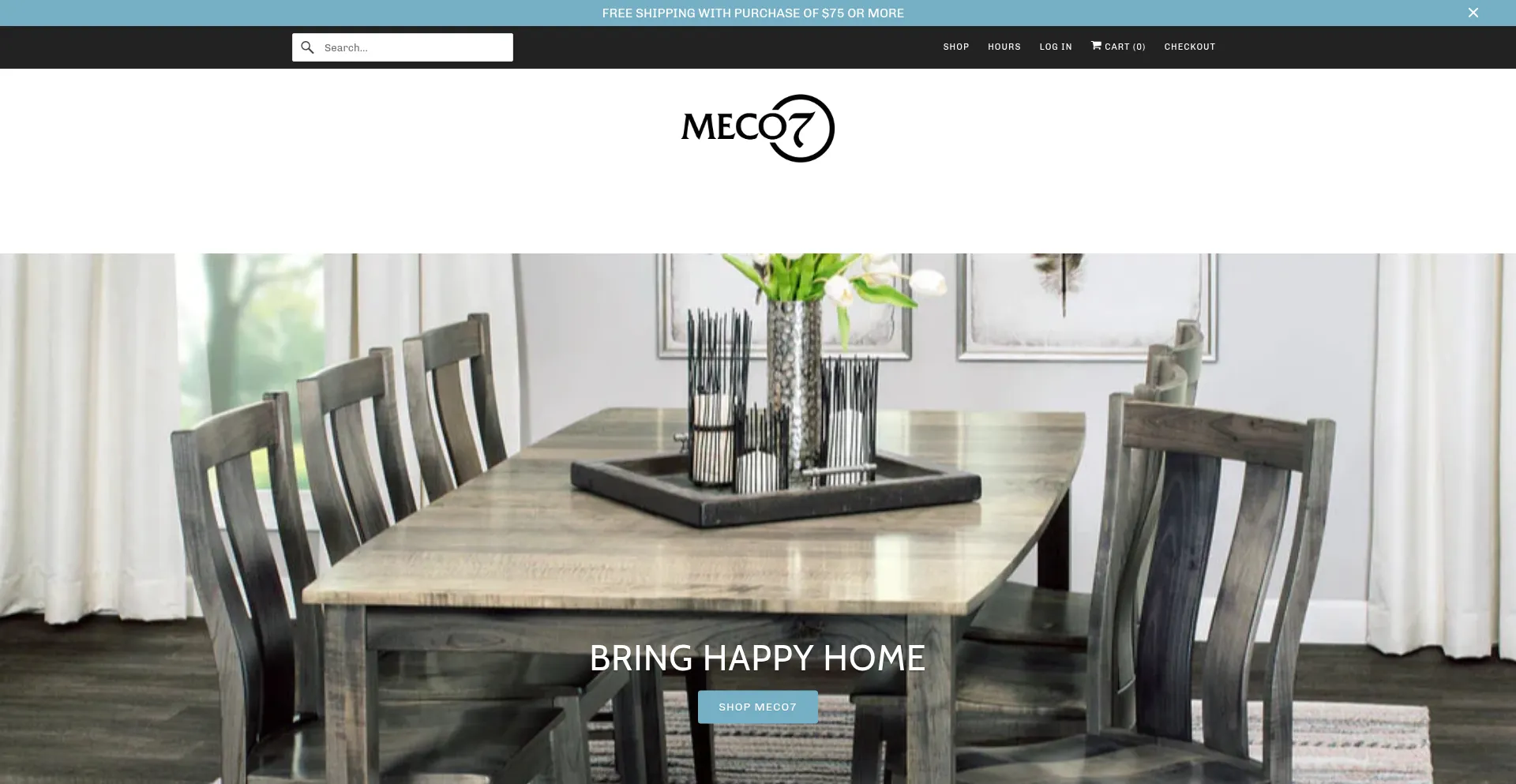 Meco7.com Screenshot