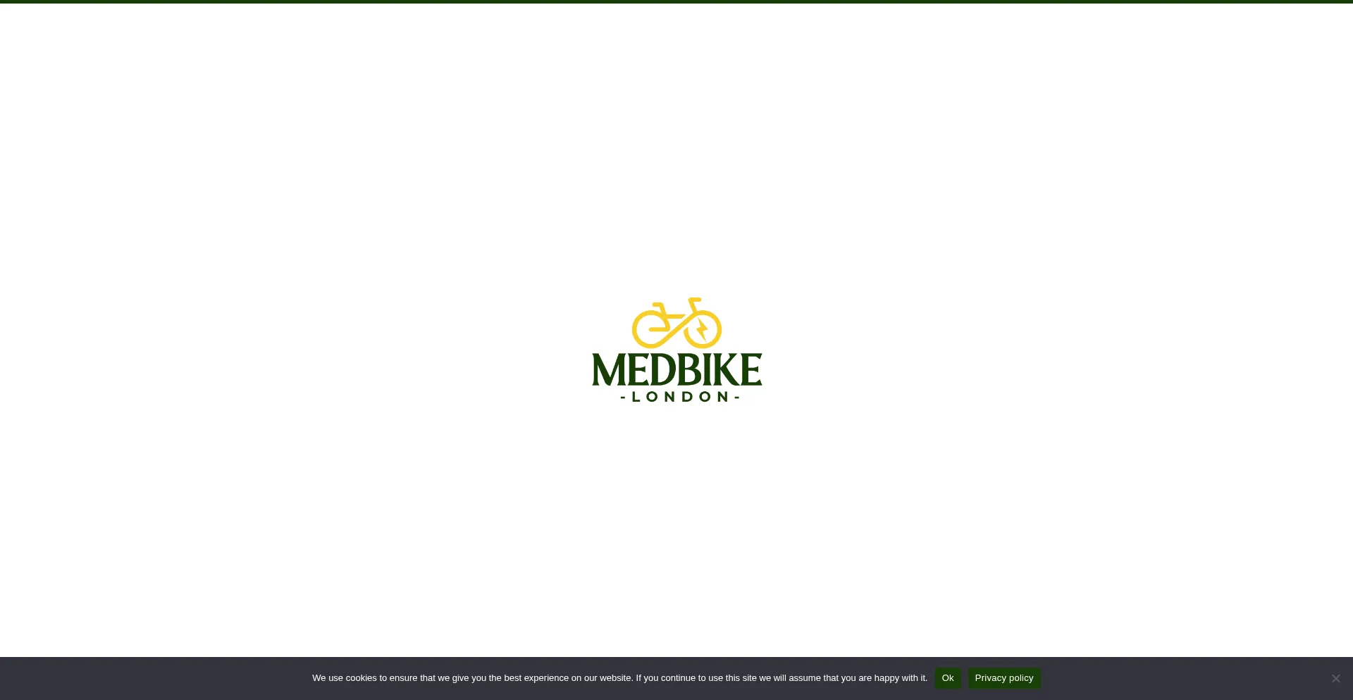 Website screenshot of Med-bike.co.uk