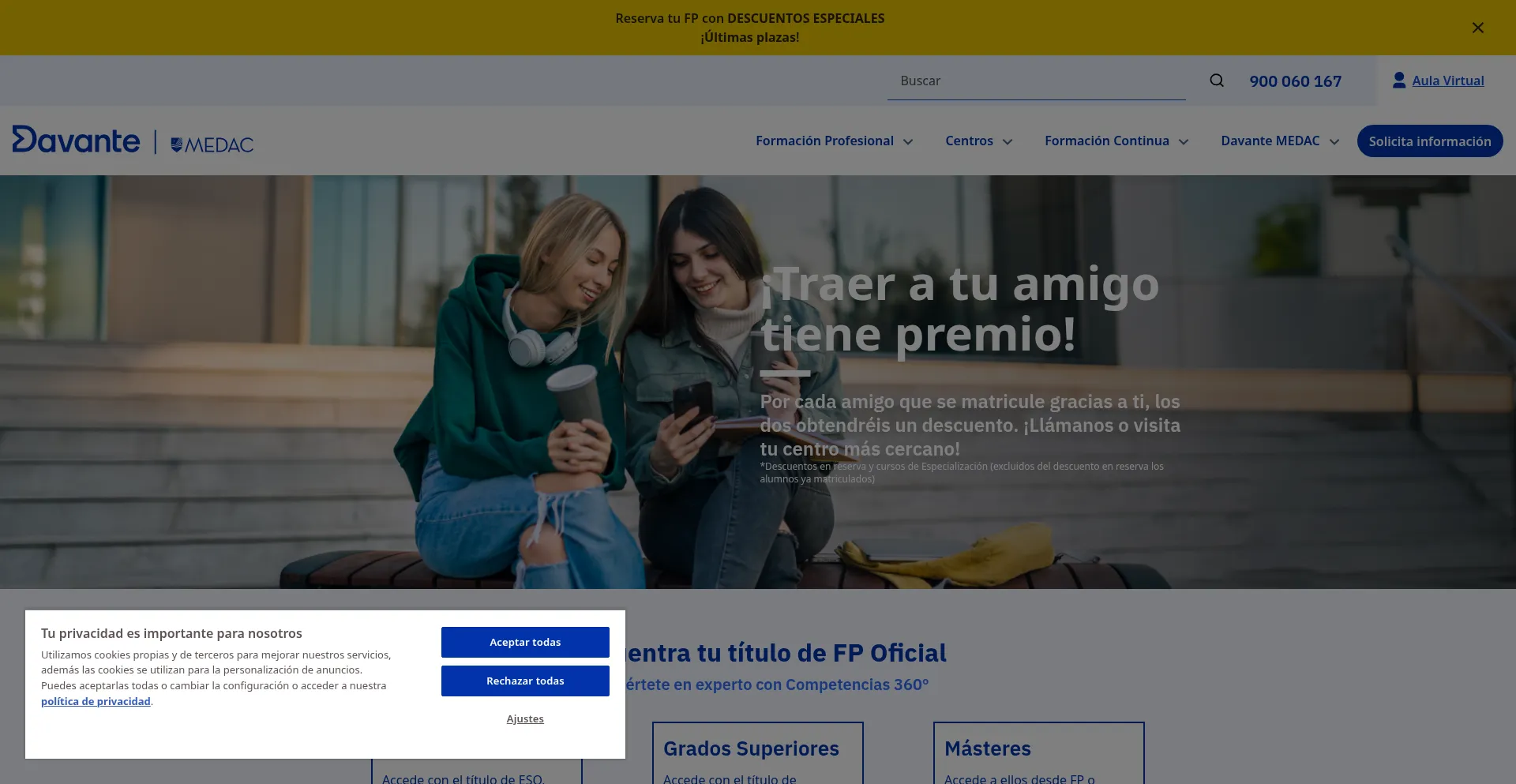 Medac.es Screenshot