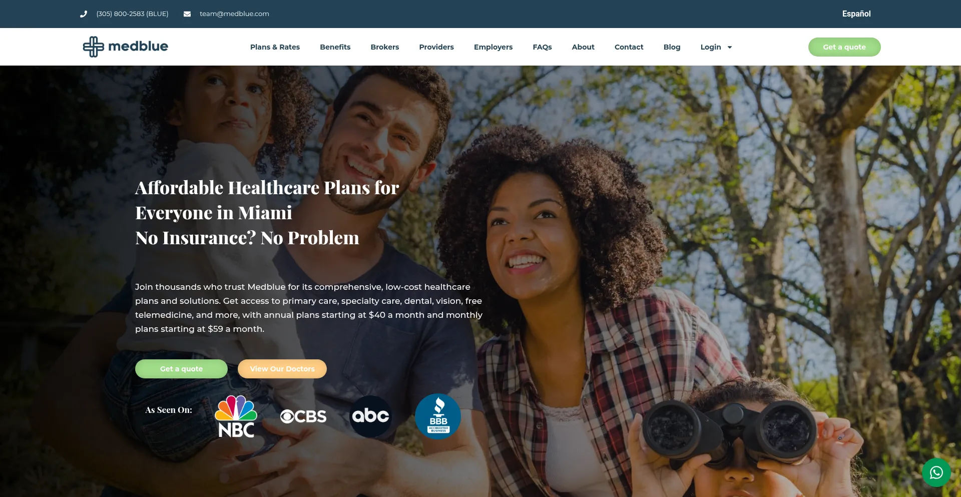 ¿És Seguro y Confiable Medblue.com?