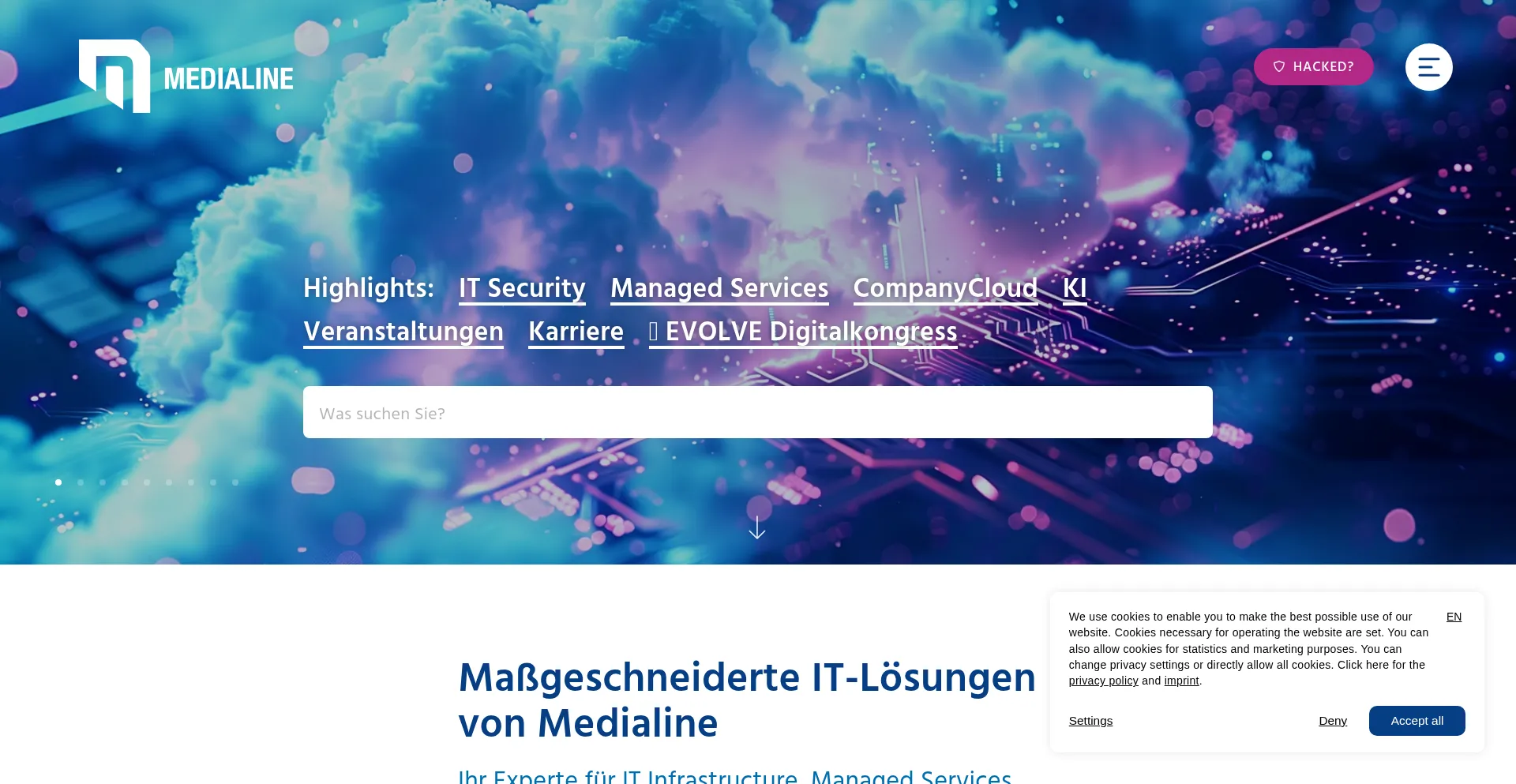 ¿És Seguro y Confiable Medialine.ag?
