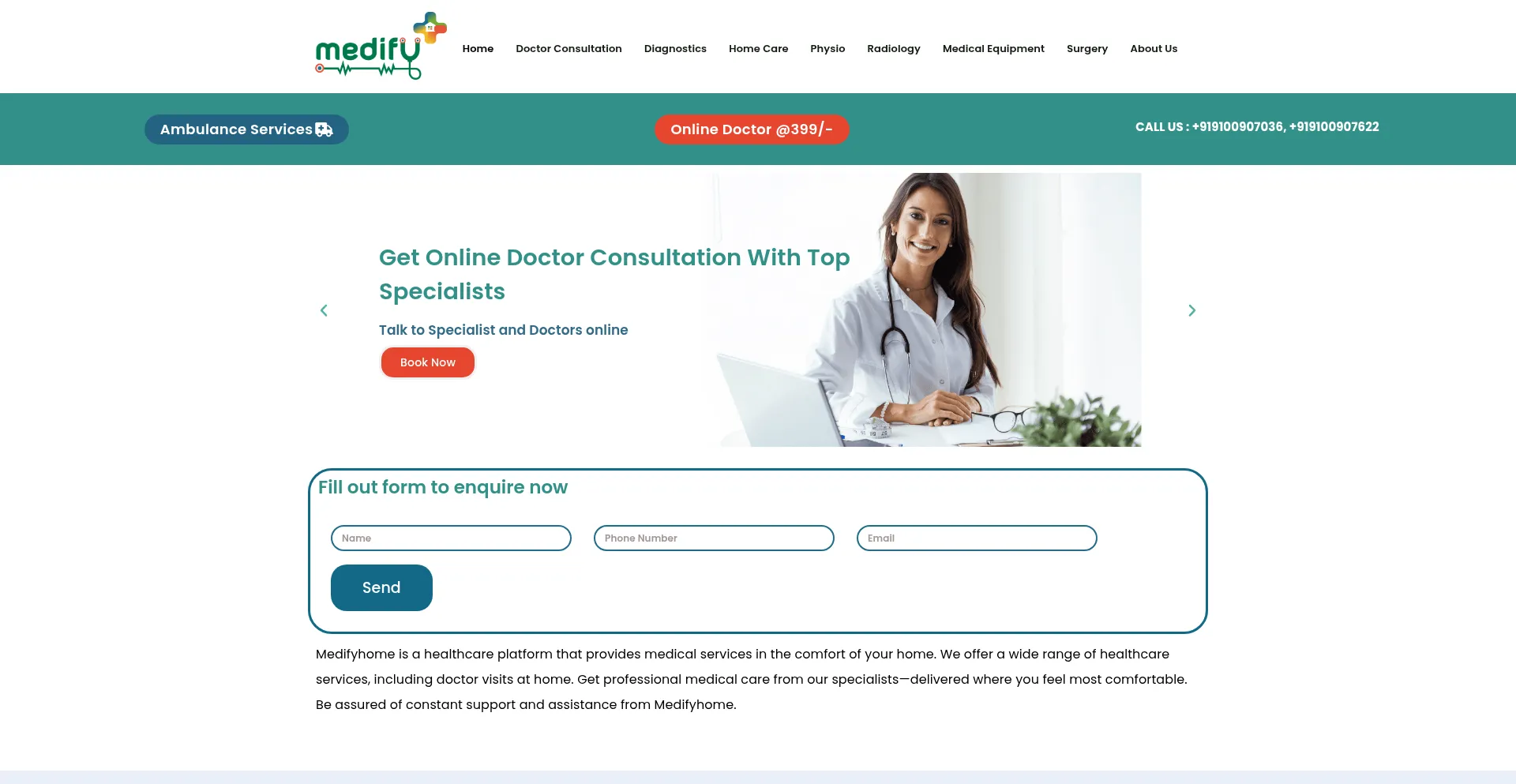 ¿És Seguro y Confiable Medifyhome.com?