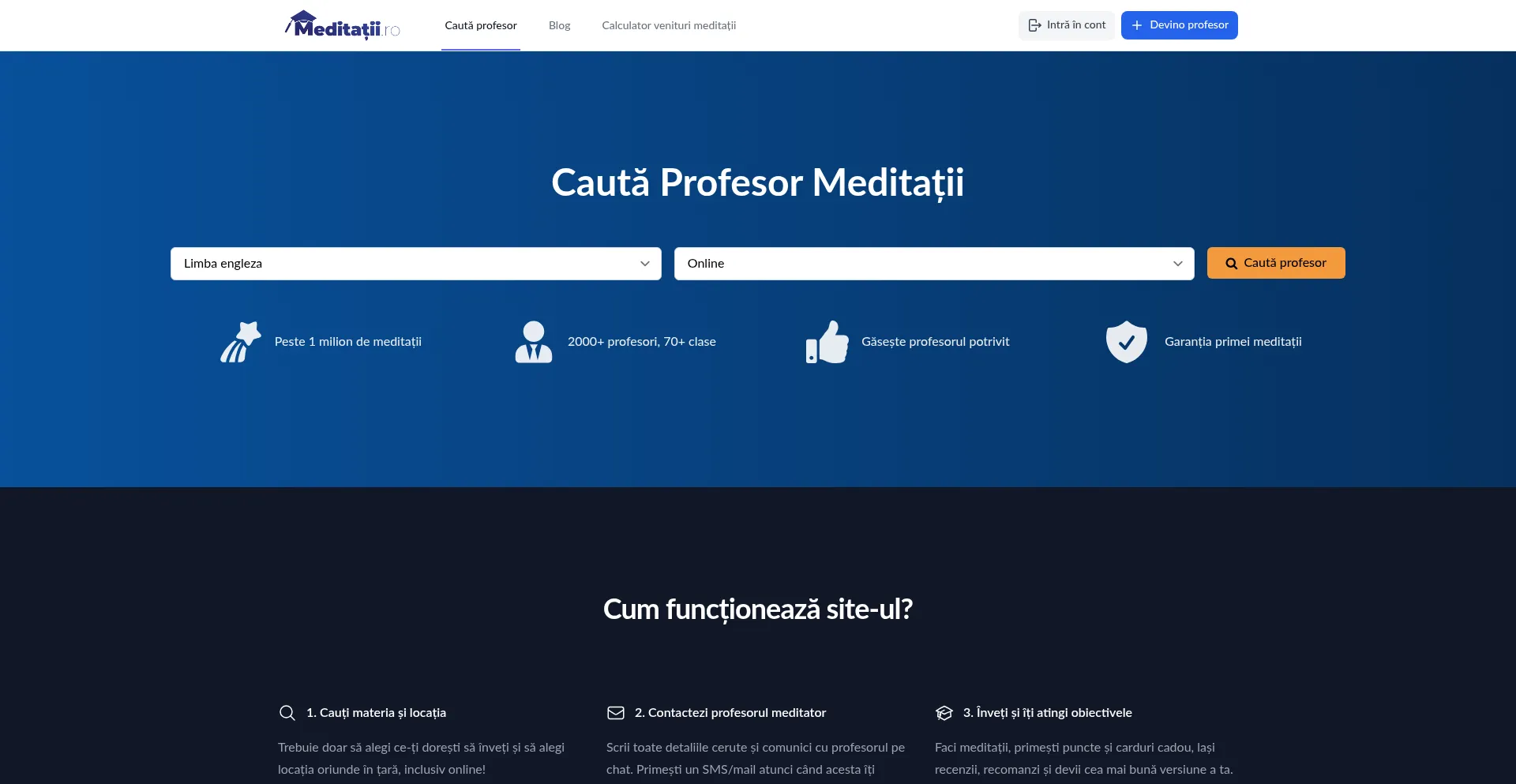 Meditatii.ro
