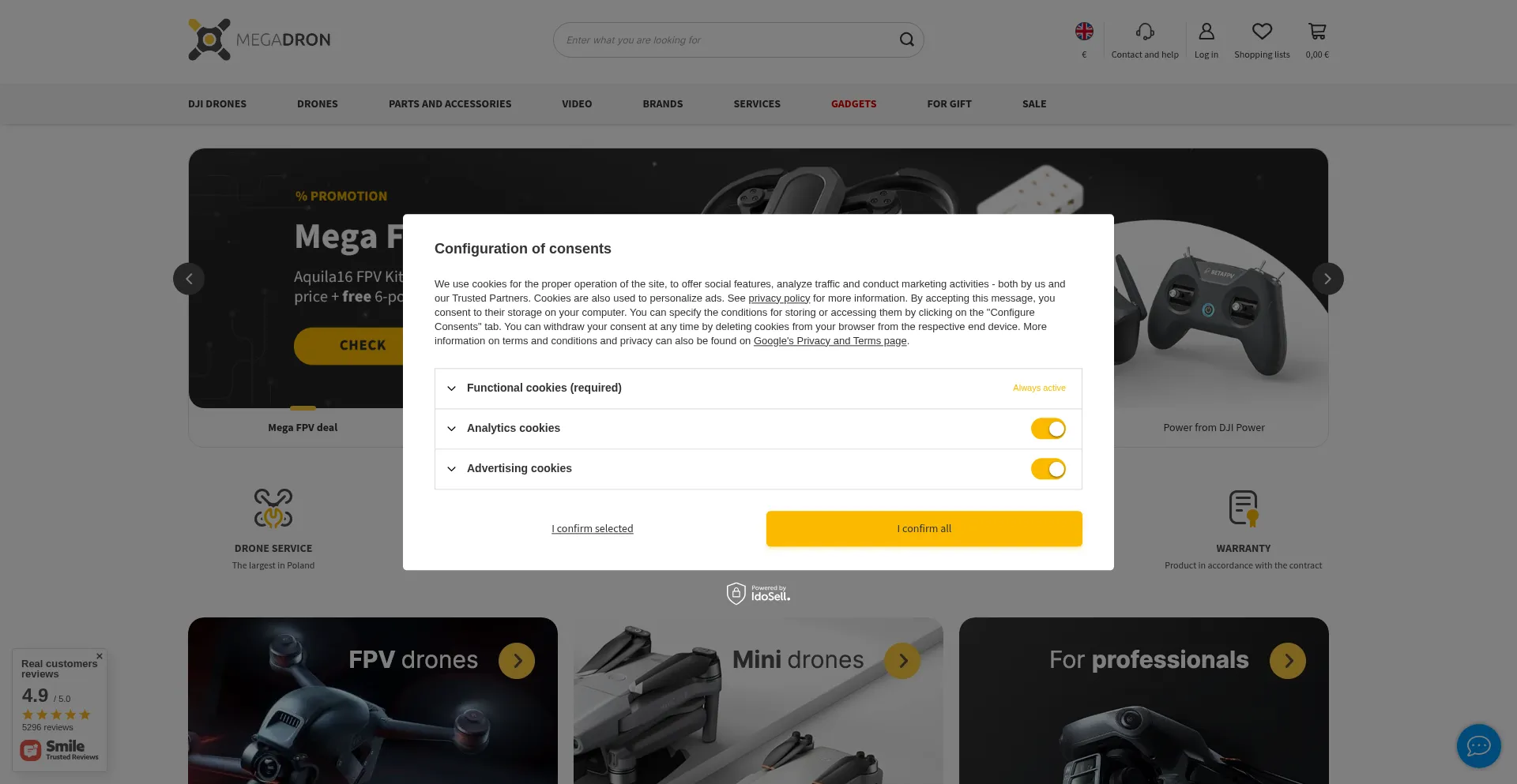 ¿És Seguro y Confiable Megadron.pl?