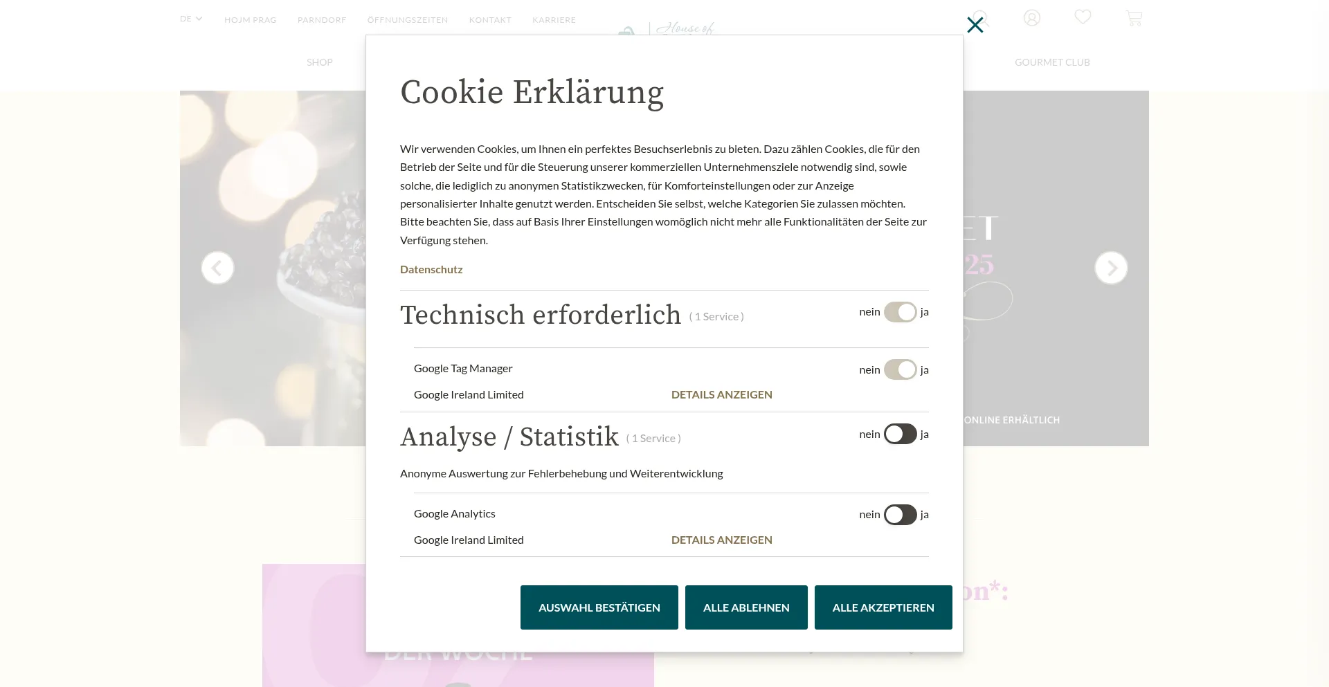 Website screenshot of Meinlamgraben.eu