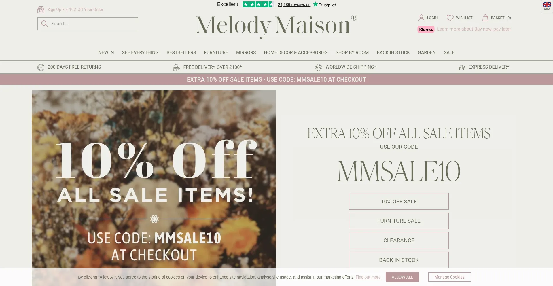 ¿És Seguro y Confiable Melodymaison.co.uk?