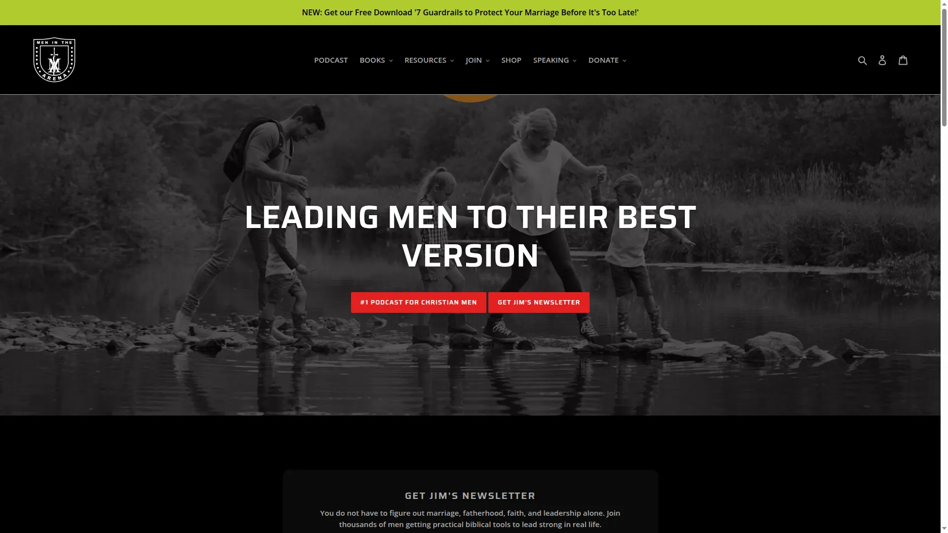 Meninthearena.org