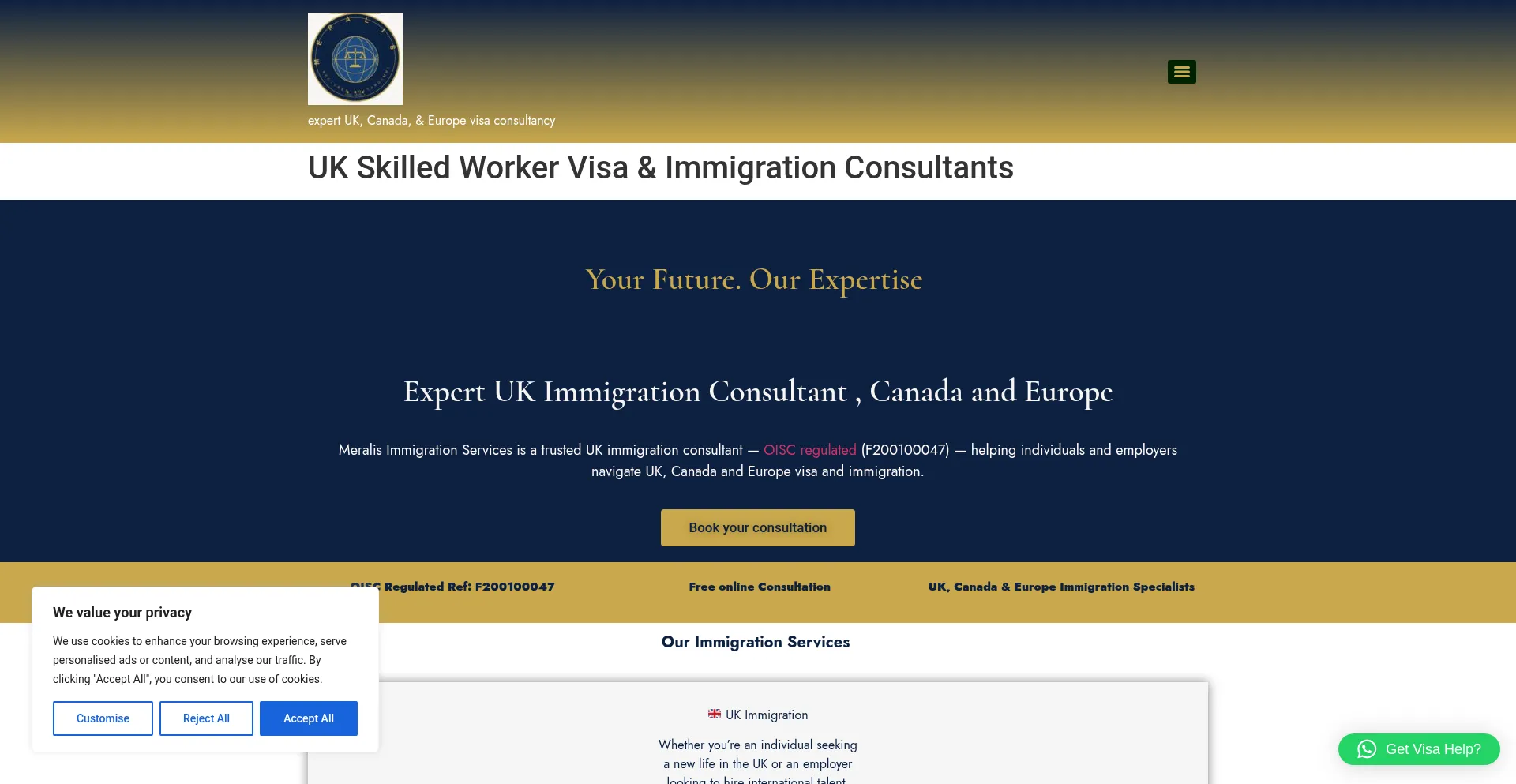 Meralisimmigrationservice.com