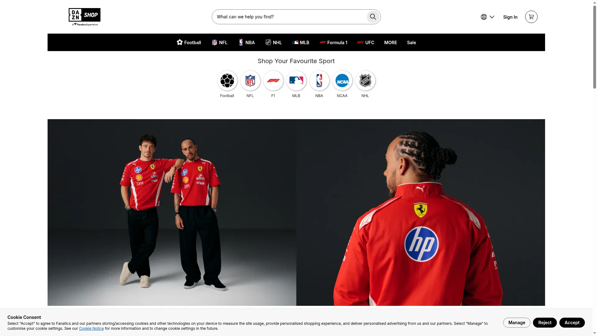 Merch2.dazn.com