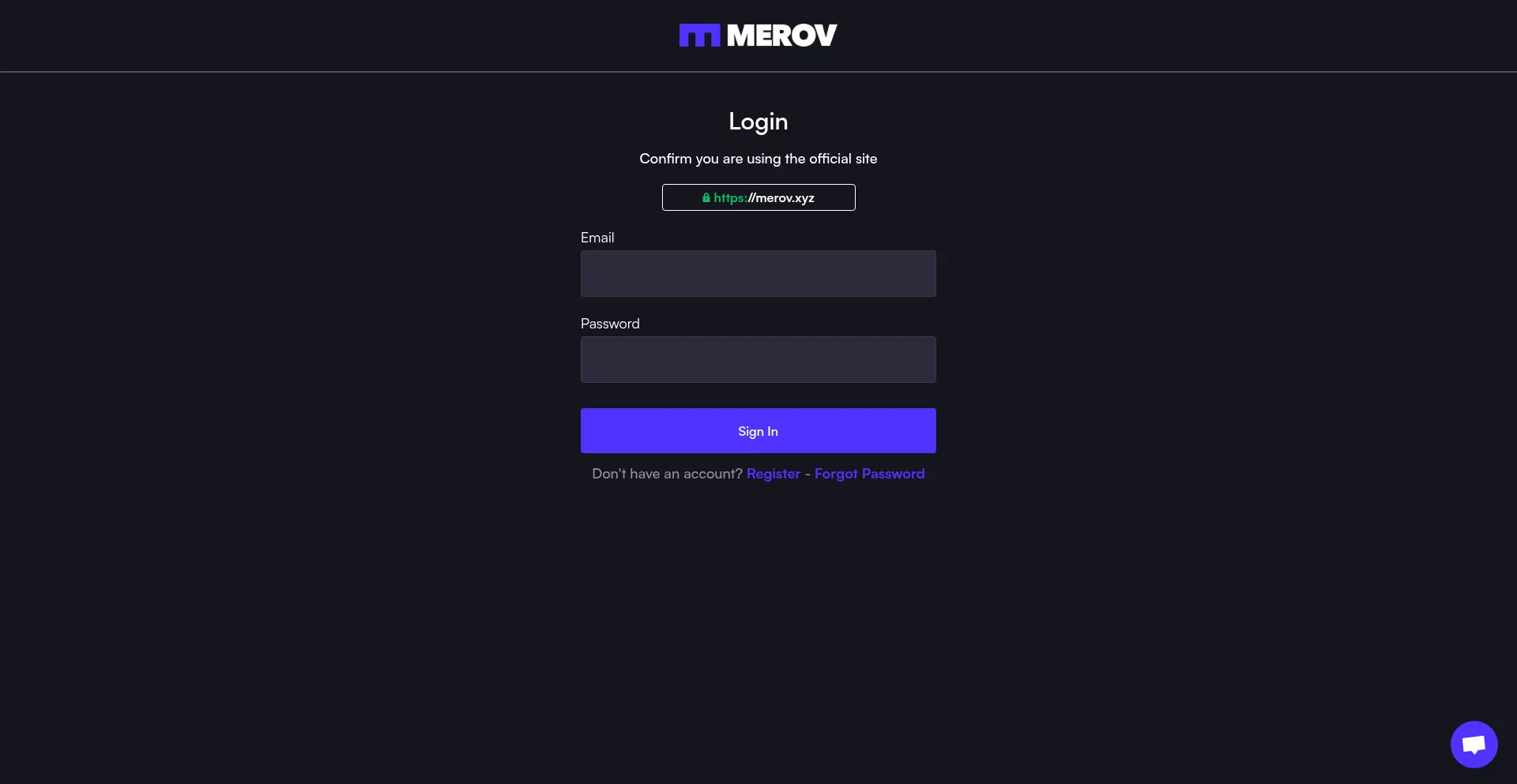 Merov.xyz Screenshot