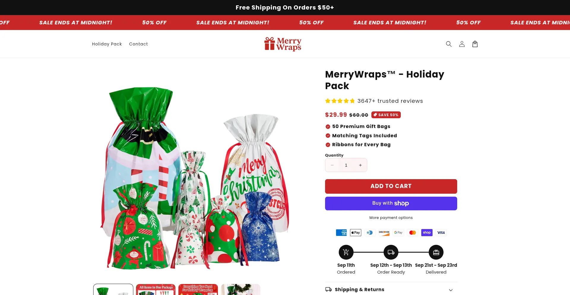 ¿És Seguro y Confiable Merrywrapsco.com?