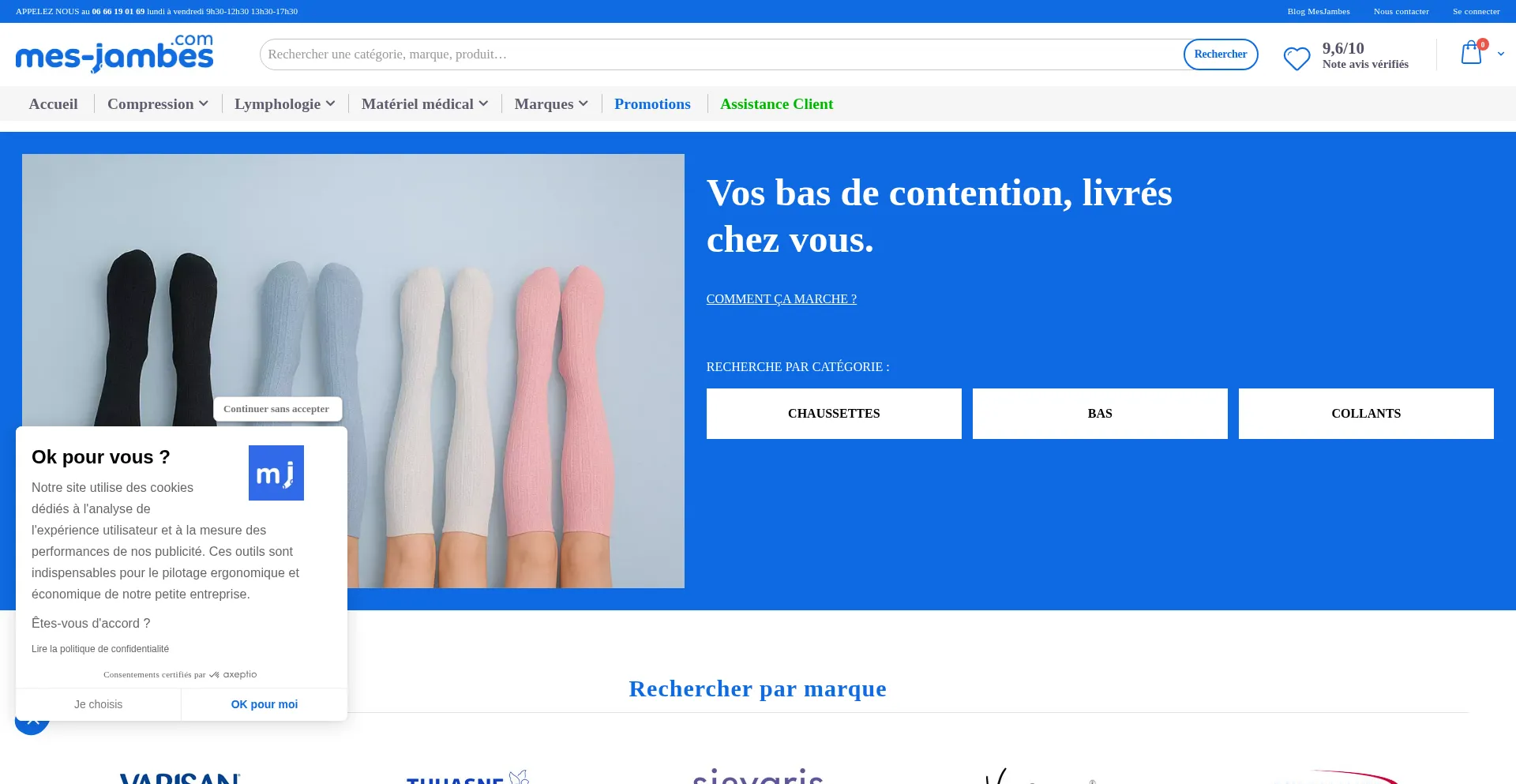 ¿És Seguro y Confiable Mes-jambes.com?