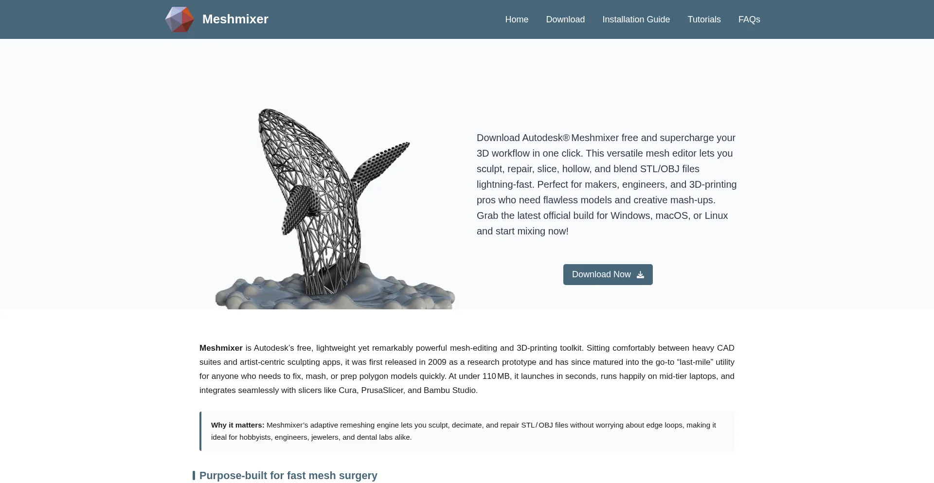 Meshmixer.org