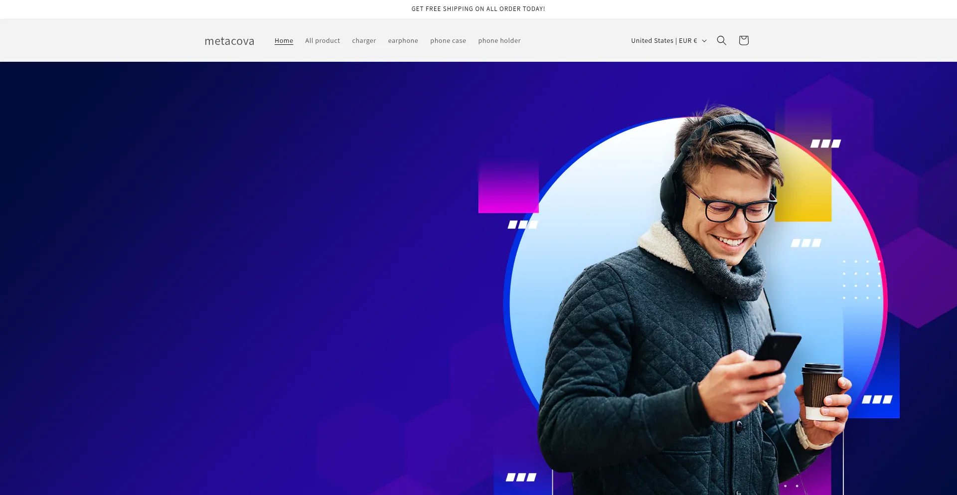 Metacova.com Screenshot