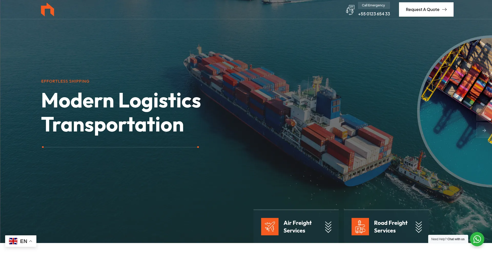 Website screenshot of Metronomecourierservice.live
