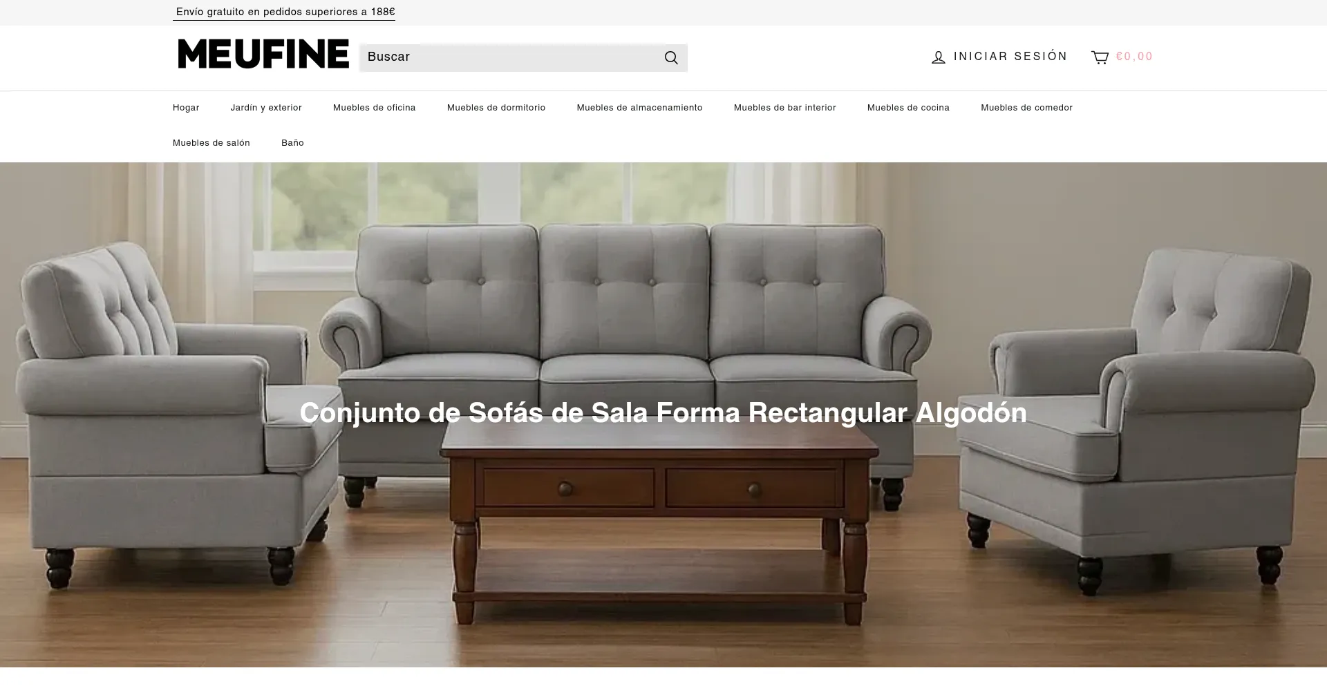 Meufine.com Screenshot
