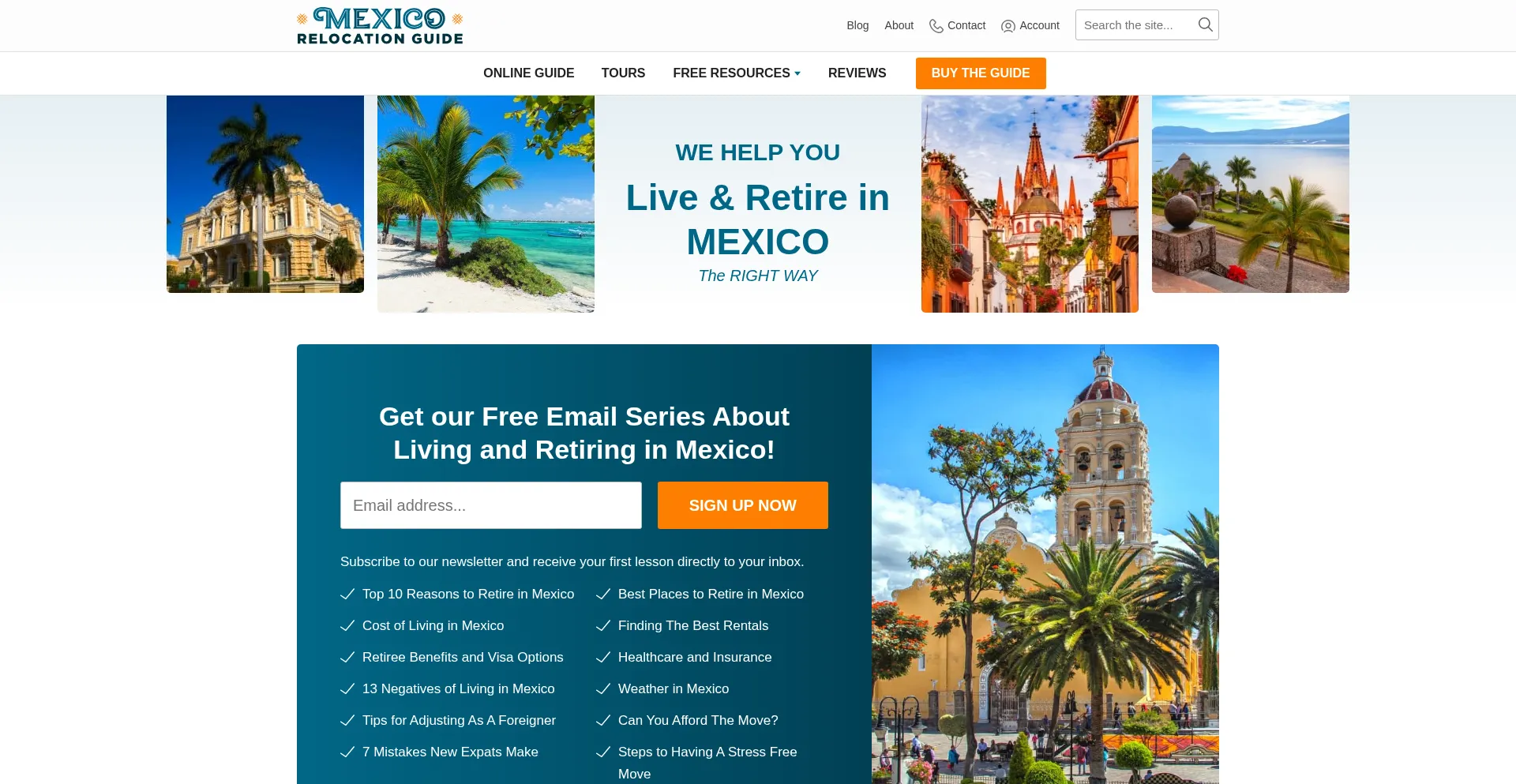 ¿És Seguro y Confiable Mexicorelocationguide.com?
