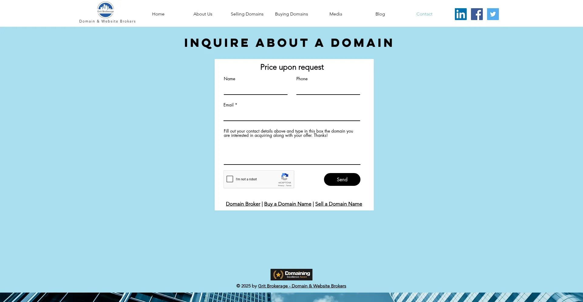 Website screenshot of Miami.co