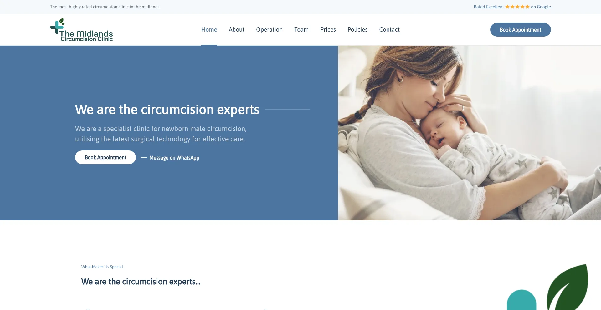 Midlands-circumcisions.com Screenshot