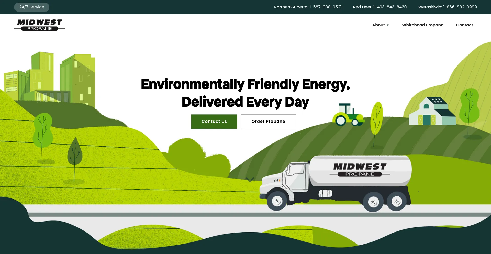 ¿És Seguro y Confiable Midwestpropane.ca?