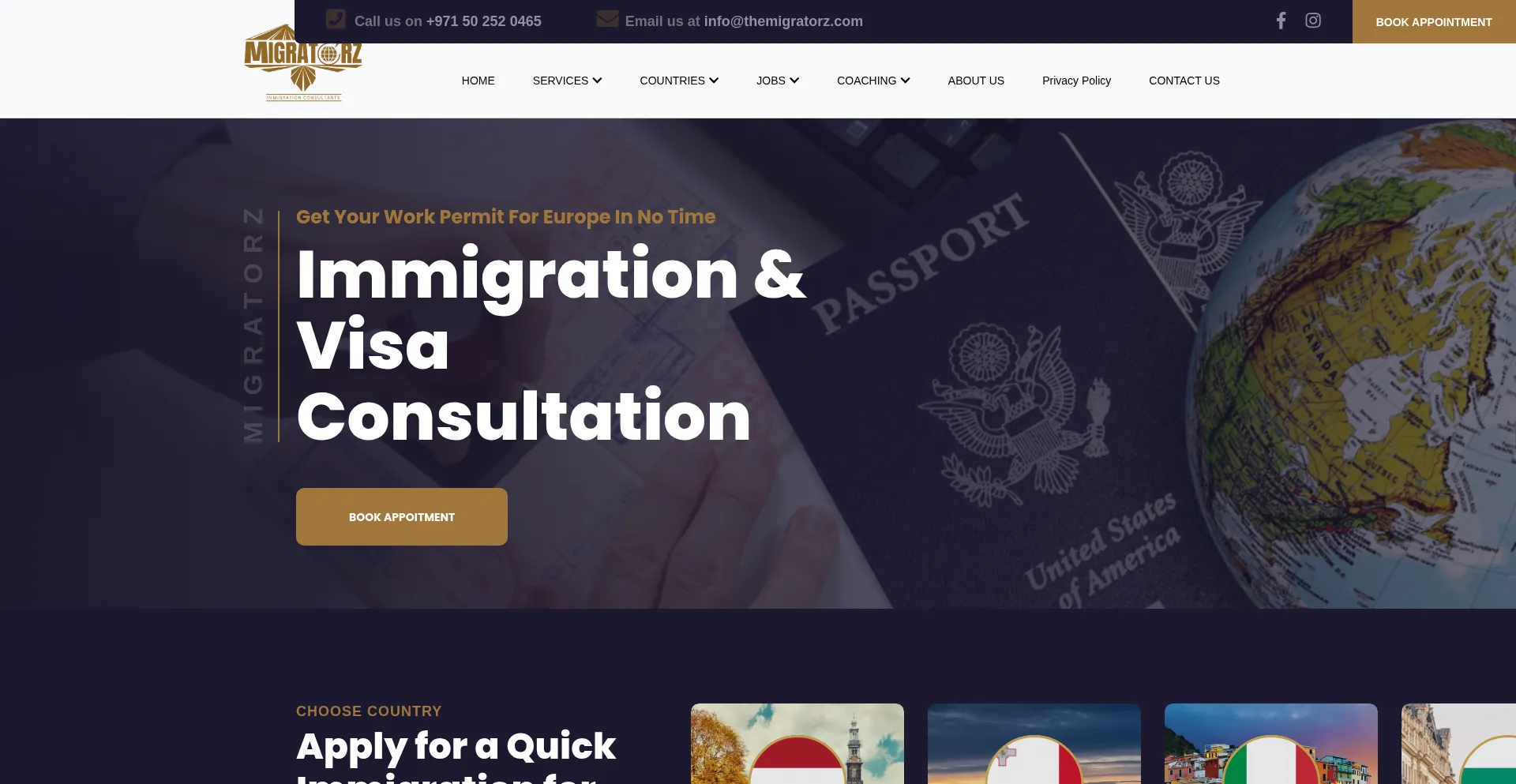 ¿És Seguro y Confiable Migratorz.com?