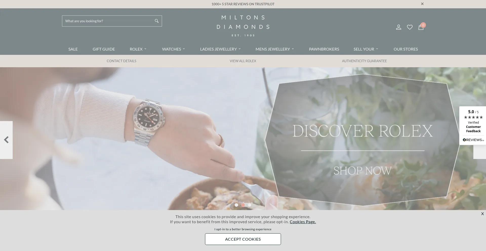 Miltonsdiamonds.com