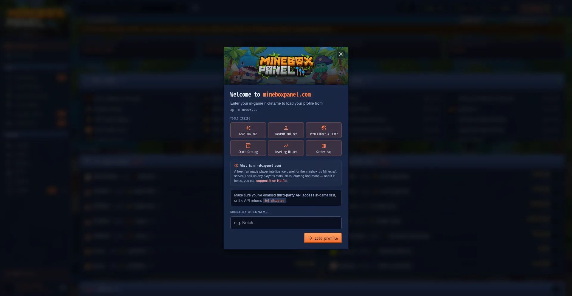 Mineboxpanel.com