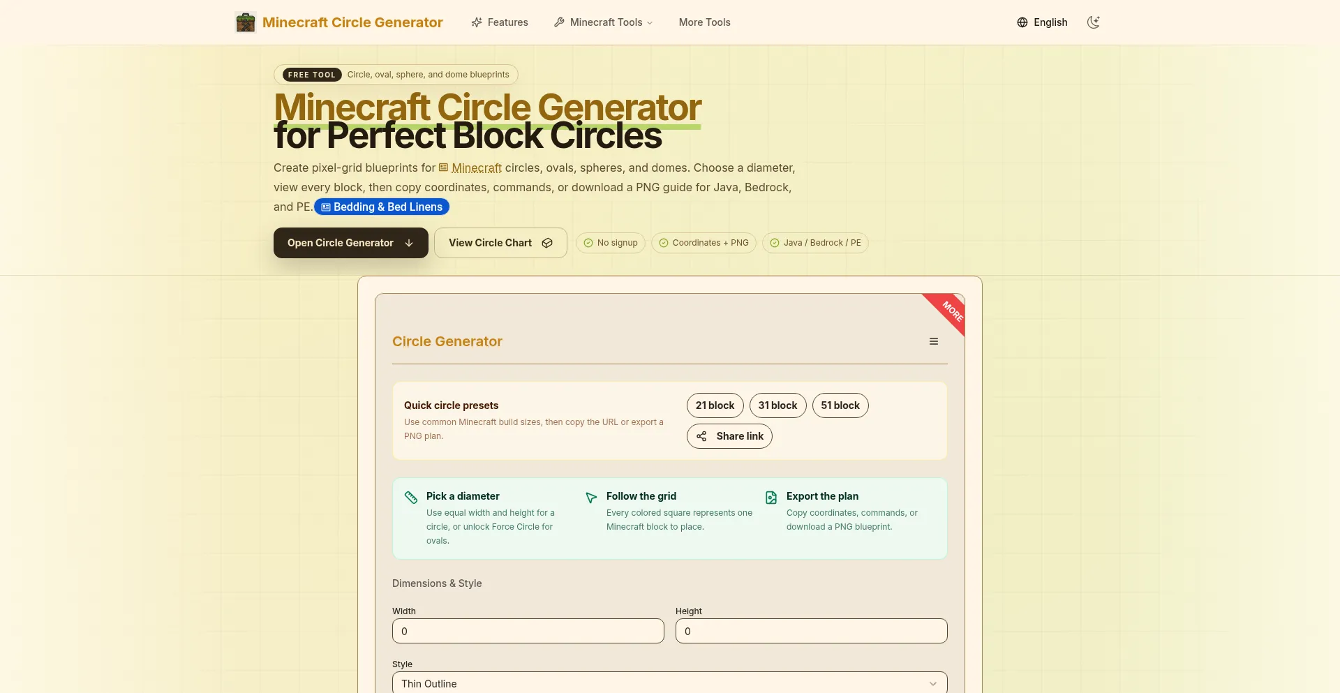 Minecraftcirclegenerator.app