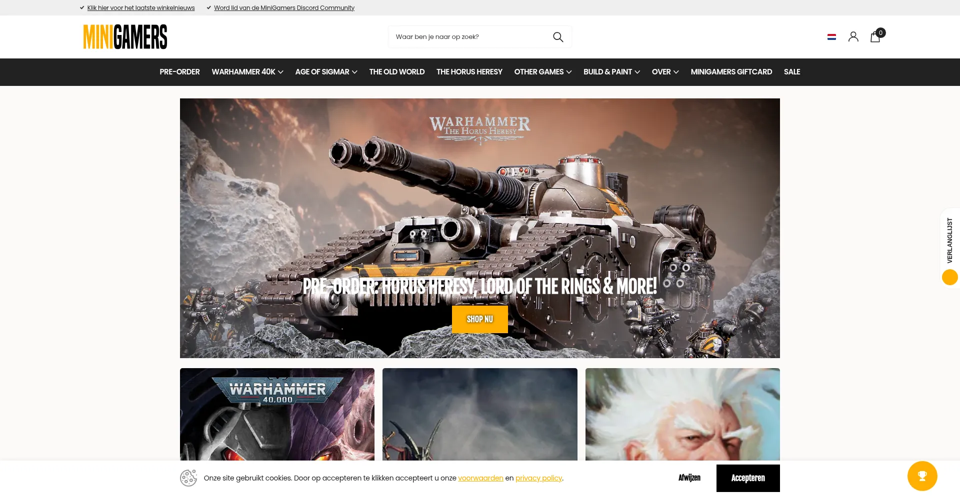 Minigamers.nl Screenshot