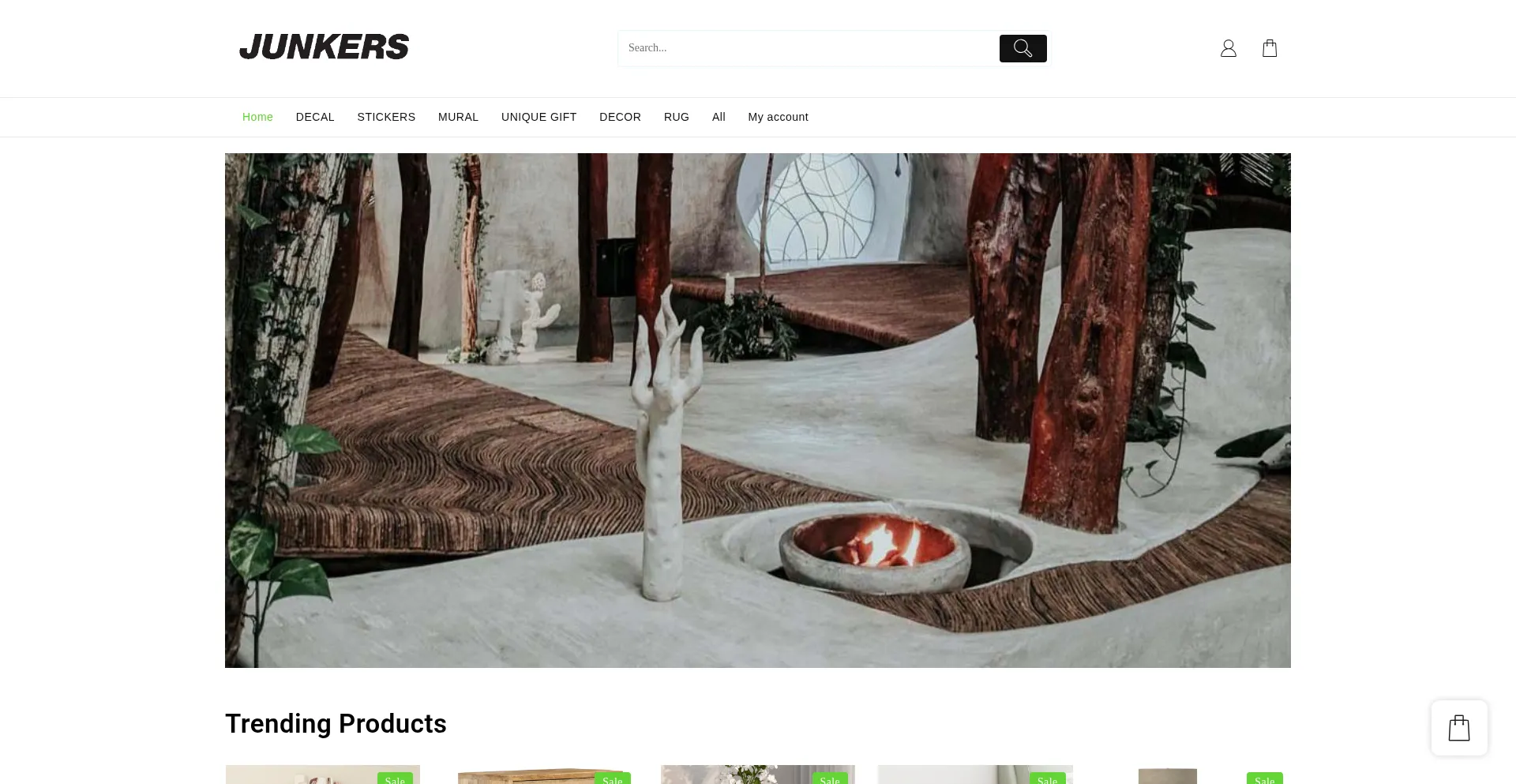 Website screenshot of Minigoodshub.com