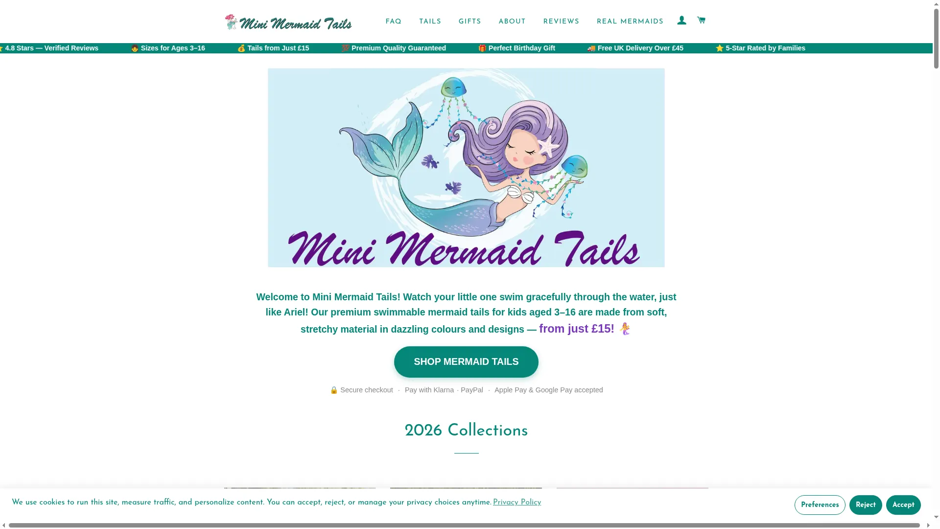 Minimermaidtails.com