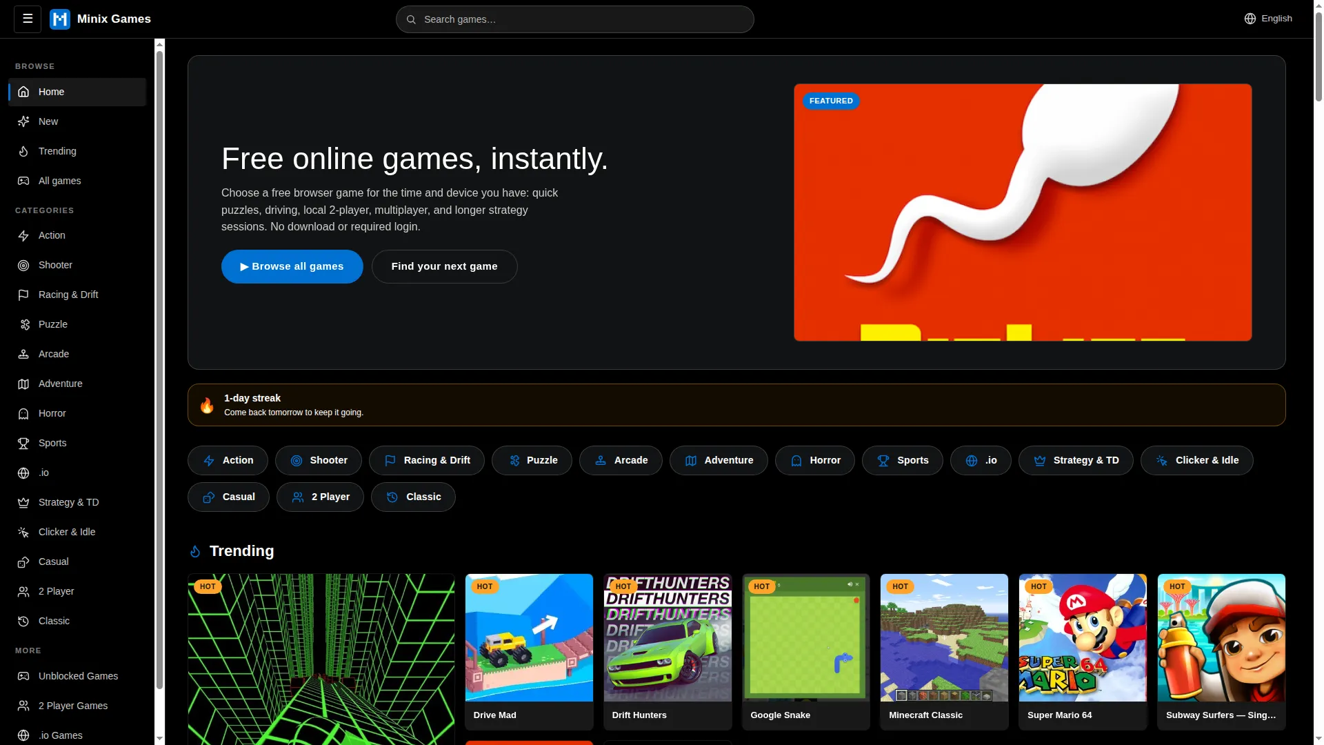 Minix.games