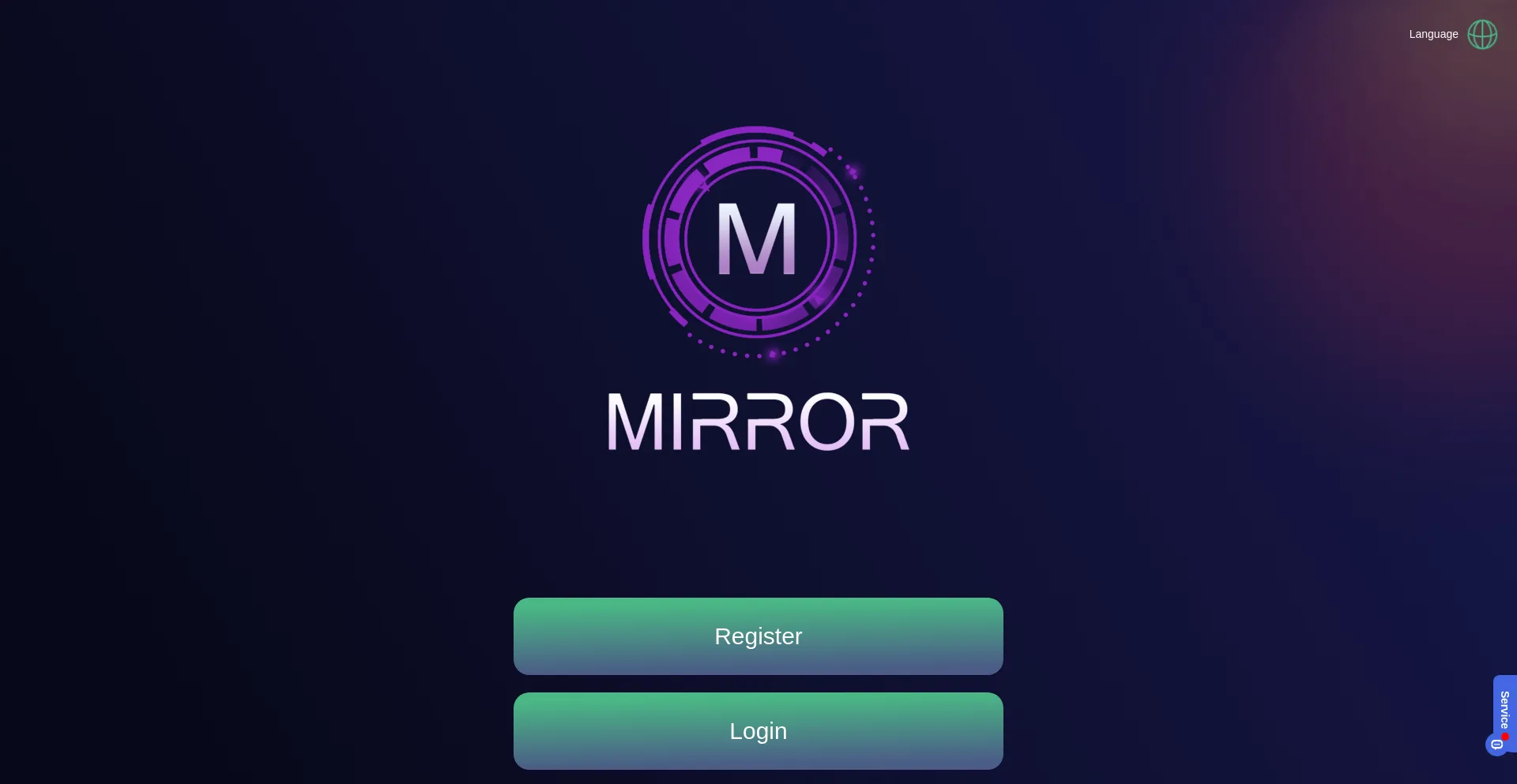 Website screenshot of Mirmoo.vip