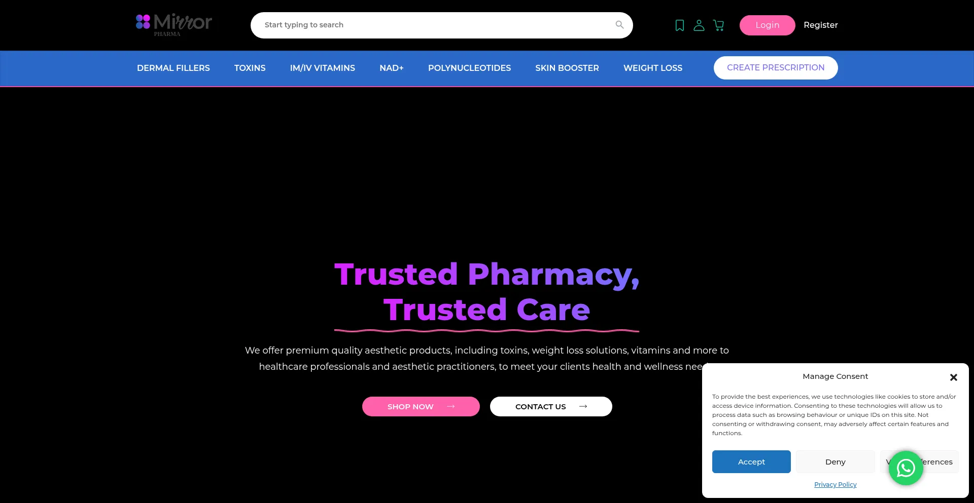 Mirrorpharma.co.uk