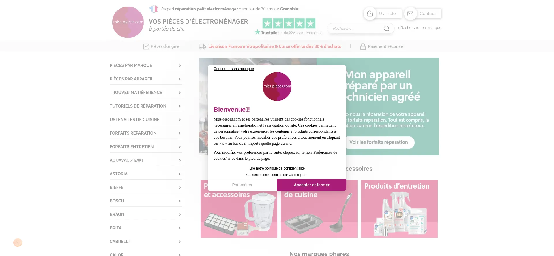 ¿És Seguro y Confiable Miss-pieces.com?