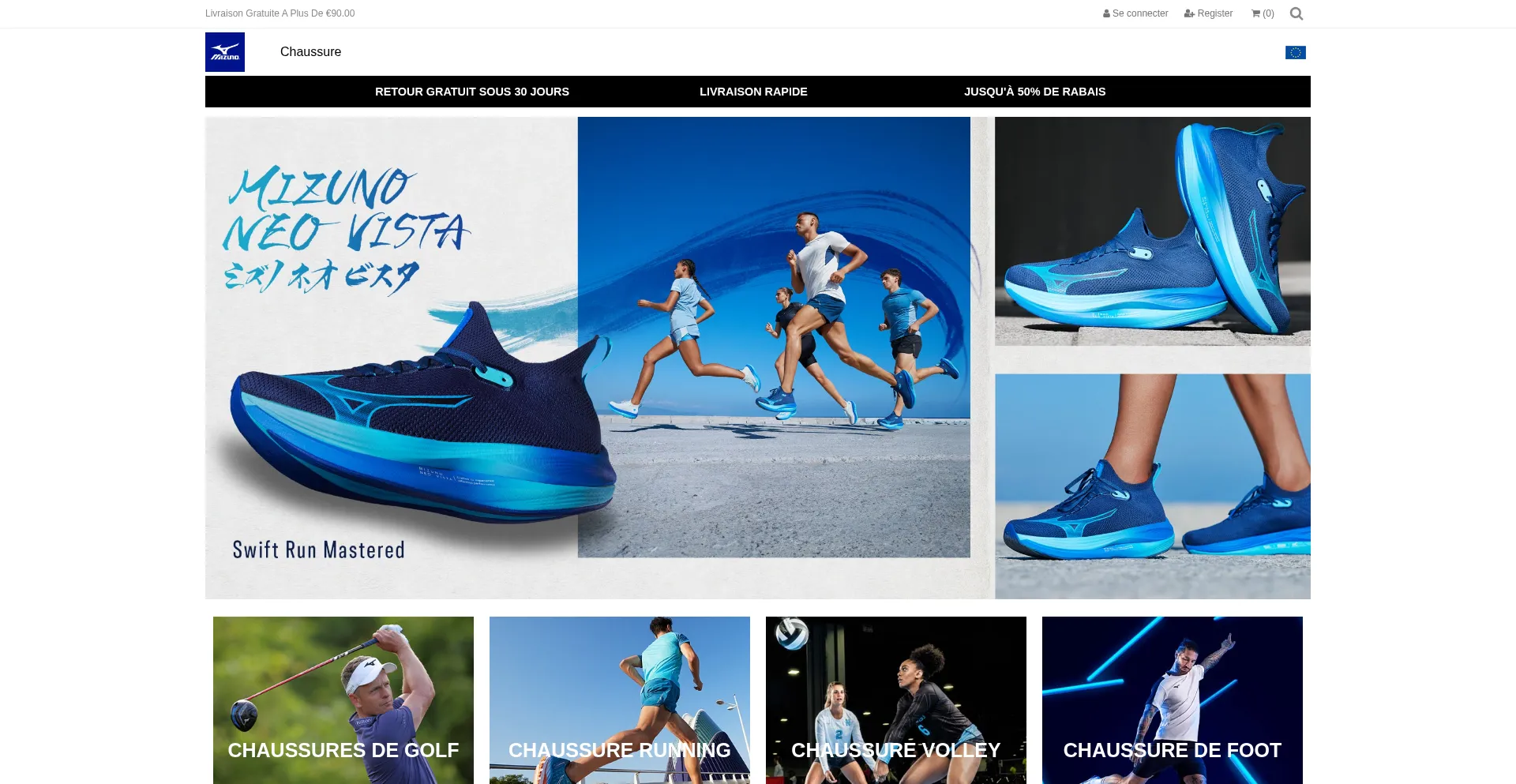 Mizunochaussures.fr
