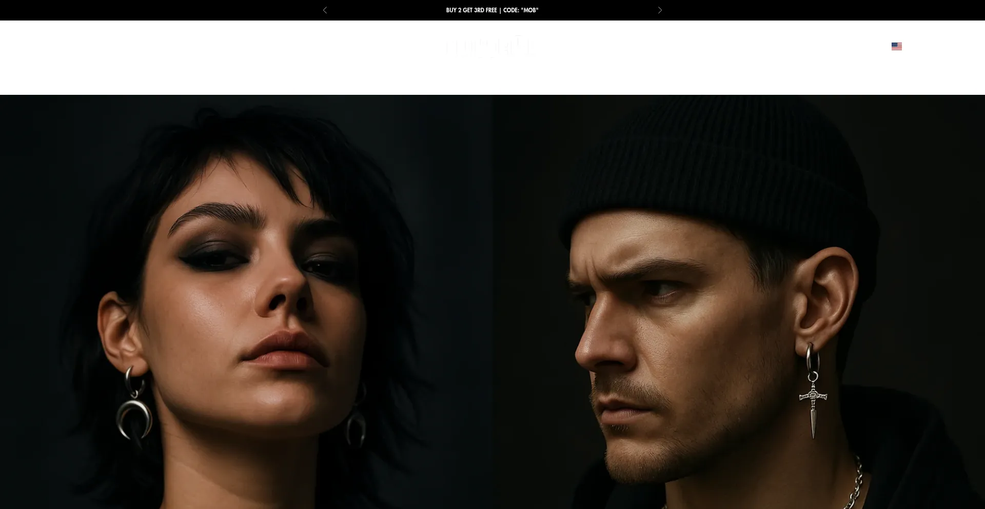 Website screenshot of Mobdark.com