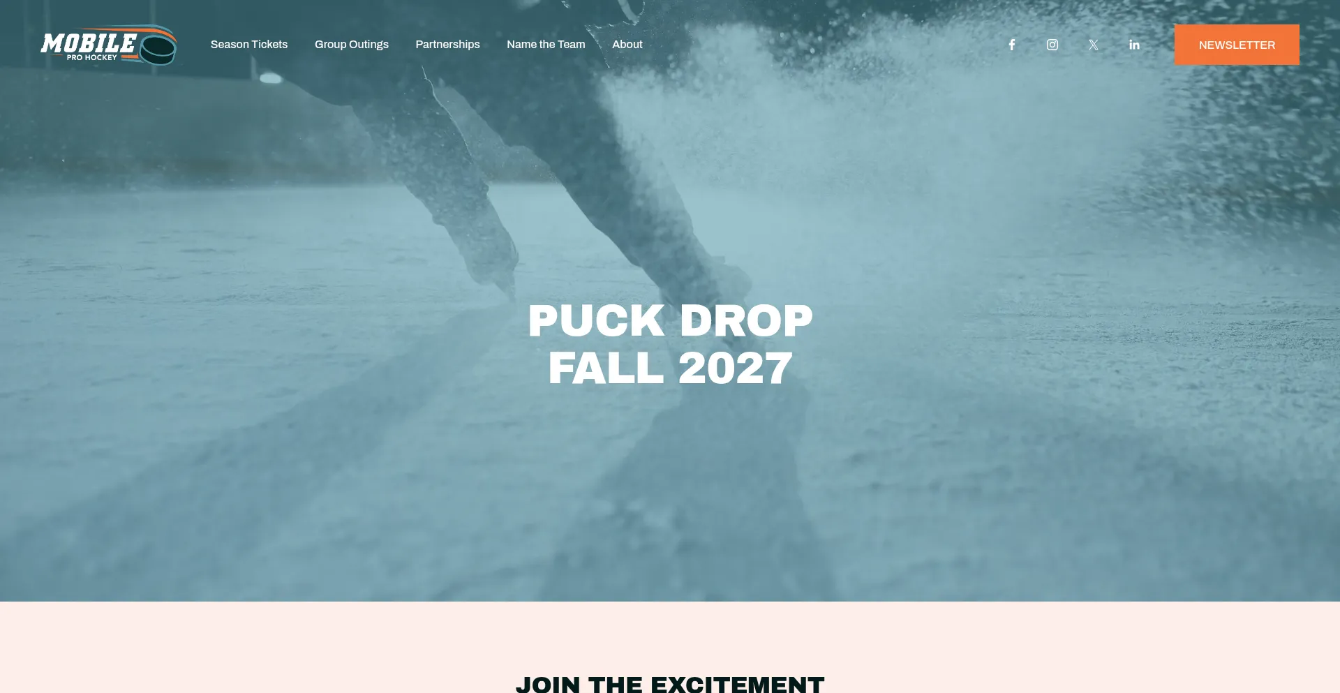Mobileprohockey.com Screenshot